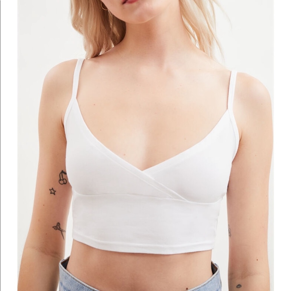 White Cami Tank Top